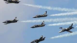 AIR14  Breitling Jet Team Aero L39 Albatros  Payerne  Youtube [upl. by Malissia182]