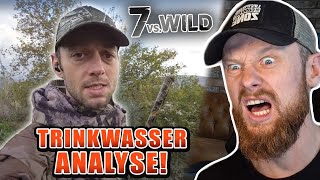 Joe Vogels TrinkwasserAnalyse zu unserem 7 vs Wild Spot  Fritz Meinecke [upl. by Gipsy]