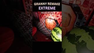 GRANNY REMAKE  EXTREME SPEEDRUN part 1  shorts [upl. by Marlowe]