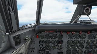 PMDG DC6 Tutorial 11 Managing Engines During Initial Climb below 16000 feet [upl. by Drona]