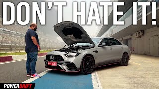 MercedesAMG C63 The Worlds Most Powerful 4Cylinder Car Tested  PowerDrift [upl. by Dacey]