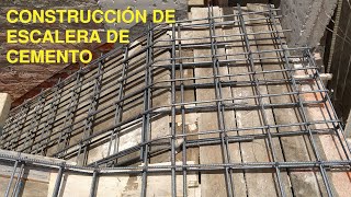 CONSTRUCCION DE ESCALERA DE CONCRETO [upl. by Goober]