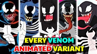 Every Animated Version Of Venom  Explored  Venoms Entire Cartoon Mediagraphy Unraveled [upl. by Einnhoj]