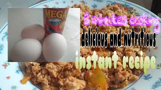 panlasangpinoy sardinesrecipe sardines with egg  3 minutes cooking [upl. by Nonnahs]