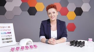 Piękne kwiaty i akwarela na paznokciach  Semilac Expert 1 Semilac TV ENG [upl. by Razatlab]