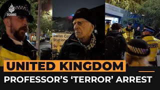 Jewish academic arrested in UK over ‘terrorism’ after Gaza speech  Al Jazeera NewsFeed [upl. by Niotna]