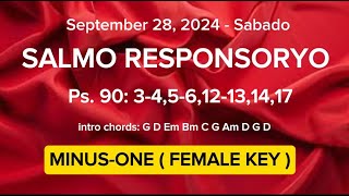 September 28 2024  Sabado  MINUSONE  Cebuano Salmo  Sa tanang panahon O Ginoo ikaw ang among [upl. by Fulton]