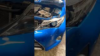 Broken Headlight 😱 Toyota Auris [upl. by Anaic]