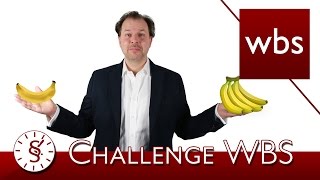 Challenge WBS Onlinezeit Finderlohn Bananen  Rechtsanwalt Christian Solmecke [upl. by Pepe438]