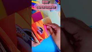 DIY paper holder😱 shortsfeed diy papercraft art craft easycraft crafter ideas fun viral [upl. by Arahd650]