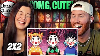 😂 WE WERE DEAD lol  Demon Slayer Reaction S2 Ep 2 Infiltrating Entertainment District [upl. by Anyah]