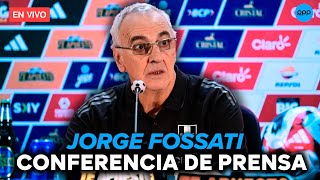 🔴ENVIVO Jorge Fossati da balance de la participación de la Selección Peruana en la Copa América [upl. by Dibrin]