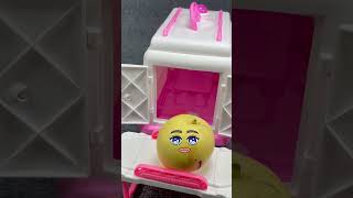 Pear was hit and injured toy asmr animation satisfying toys funny amazing craft crafting [upl. by Orian]