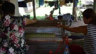 Rattan Mat Making [upl. by Tiram]