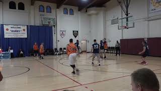 67th Annual Harry Agganis Basketball Tournament St George vs Whitestone Highlights [upl. by Lletnwahs]