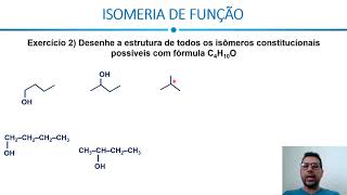 Isomeria  exercícios resolvidos veja correções nos comentários [upl. by Nosyk]