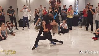 Ronald y Alba Pobre Corazon  Bailando Milano Congress 2018 [upl. by Willing809]