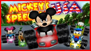 Mickeys Speedway USA FULL GAME Longplay N64 [upl. by Gustav]