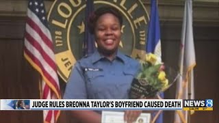 Judge rules Breonna Taylors boyfriend caused death [upl. by Japheth]