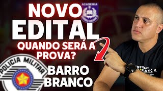 NOVO EDITAL  Quando será a nova prova do CFO PMSP  Concurso Barro Branco  CFO [upl. by Atoked]