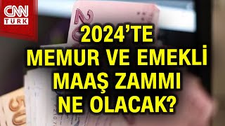 2024te Memur ve Emekli Maaş Zammı Ne Olacak Haber [upl. by Dnumyar915]