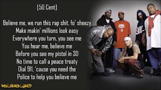 D12  Rap Game ft 50 Cent Lyrics [upl. by Melvena]