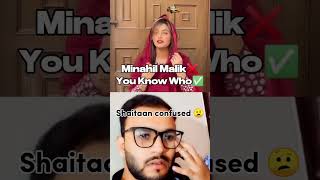 Minahil Malik rocked shaitan shocked 😳 comedyvideos mrfaqii afaqahmed funny ytshorts shorts [upl. by Nosduj964]