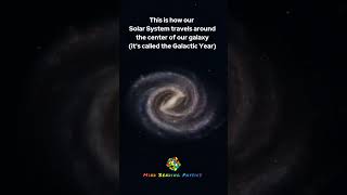 How Solar Sytem is moving around the centre of galaxy 🤩 education learning physics amazing fun [upl. by Otrebmuh68]