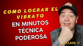 Como lograr el vibrato en minutos y tu voz será hermosa [upl. by Rebma]