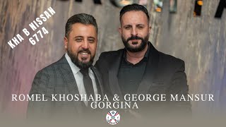 George Mansur amp Romel Khoshaba  Georgina kha b Nissan 6774 PART 1 assyrian [upl. by Adnov]