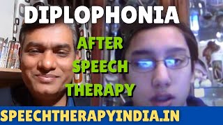 SLP Sanjay Kumar Post Diplophonia Therapy  Soft Voice  Pitch Break Correction [upl. by Ronym]