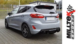 Ford Fiesta ST MK8 15 EcoBoost  Wydech Milltek Sport GPFback Dual  Maxton  Wydechowepl [upl. by Cleodel413]