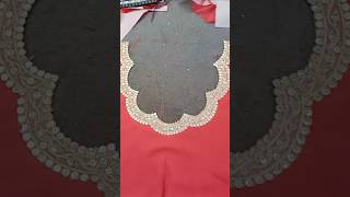 Unique dress design cutting and stitching using easy sewing tips amp trick how to attach cutwork lace [upl. by Sindee]