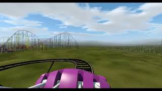 Kennywood Exterminator POV No Limits 2 Recreation  INTERIOR NOT INCLUDED [upl. by Brigit]