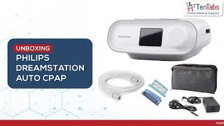 Philips Respironics Dream Station CPAP Machine ReviewUnboxing  Dream Station CPAP  Tentabs [upl. by Irod]