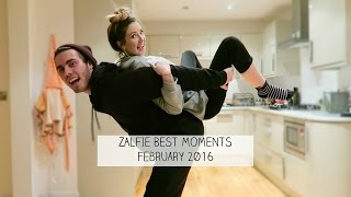 Zalfie Best Moments  FEBRUARY 2016 [upl. by Dnomra839]