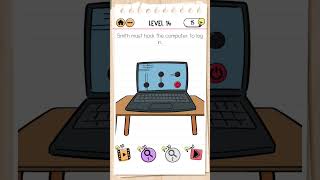 brain test 2 level14 agentsmith shortvideo Levelinfinity braintest2 gaming [upl. by Horter]