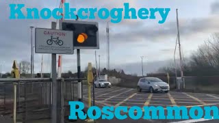 Misuse New alarm Knockcroghery level crossing Roscommon [upl. by Busey]