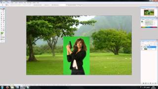 Tutoriel  incrustation dimage dans Photoshop 7 [upl. by Ecinad847]