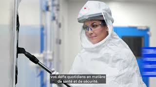 3M Industrie pharmaceutique Protection Individuelle Video FR [upl. by Onabru]