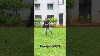 Haadu Santoshakke dance reel  by Himaja HYPES [upl. by Attelrahs496]