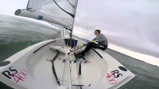 Rs400 racing singlehanded [upl. by Rozina]