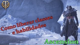 Skyforge Ascension Liberando as classes e habilidades  Os 4 tipos de monstros no jogo [upl. by Acireh659]