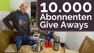 10000 Abonnenten Spezial Give Away Dankeschön [upl. by Anitsenre]