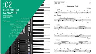 Homeward Path  Homeward Path by Nancy Litten Trinity Grade 2 Electronic Keyboard Exam Music Piece [upl. by Ecadnak677]