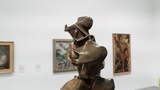 Umberto Boccioni  Unique Forms of Continuity in Space  Tate Modern  London  June 2018 [upl. by Davidoff607]