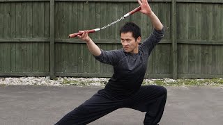 Bruce Lee Nunchaku For Beginners  Kung Fu Nunchucks Tutorial [upl. by Edmondo381]