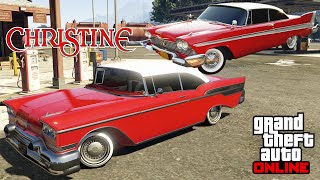 GTA 5  Movie Build  CHRISTINE Plymouth Fury  Declasse Tornado Custom Customization [upl. by Sacks]