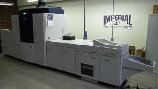 XEROX iGen3 90 Digital Printing Press Demo [upl. by Rosamond]