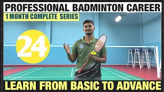 BACKHAND LOW SERVE LEARN BADMINTON FROM BASICS badminton badmintontutorials [upl. by Dinnie]